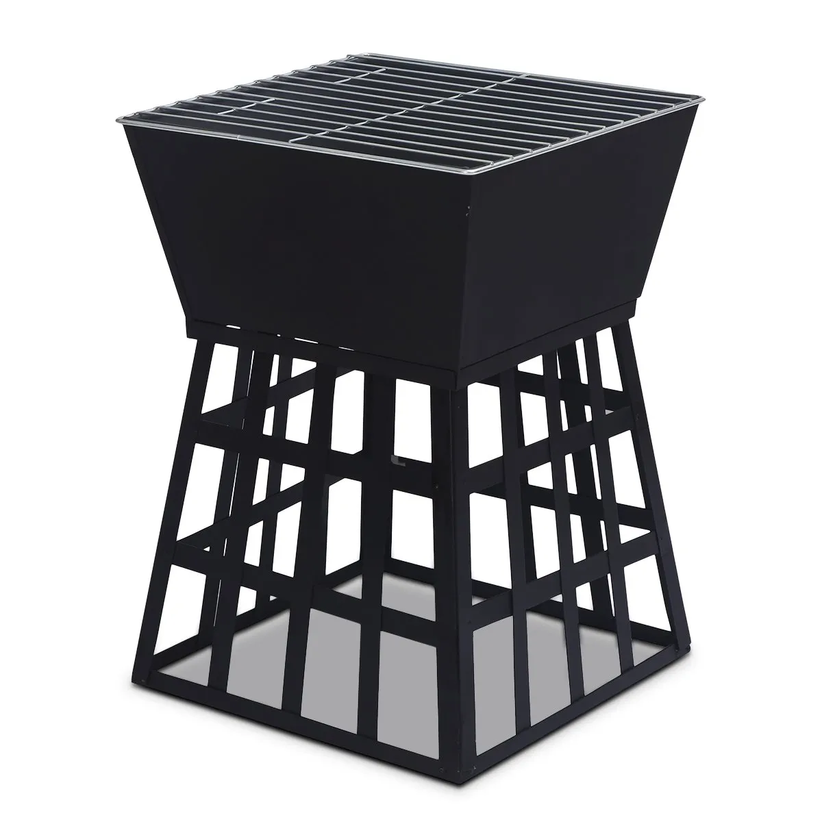 2-in-1 Fire Pit & BBQ with Reversible Stand - Wallaroo