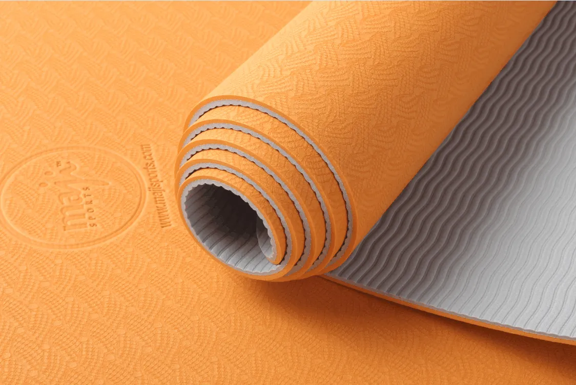 2 Tone Tpe Premium Yoga Mat