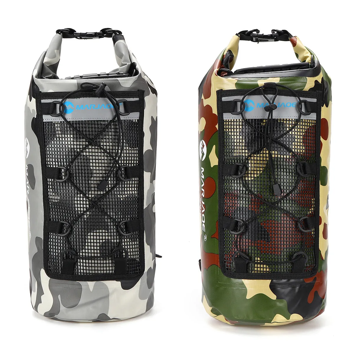 25L Waterproof Hiking Gear Backpack Dry Luggage Bag Adjustable Shoulder Strap Floating Dry Sack for Travel Outdoor Sailing Floating Boating Rafting Camping