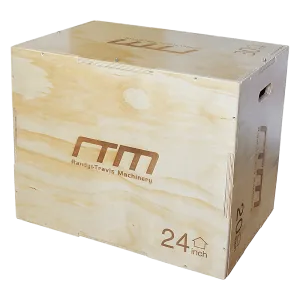 3 IN 1 Wood Plyo Games Plyometric Jump Box