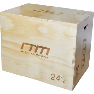 3 IN 1 Wood Plyo Games Plyometric Jump Box