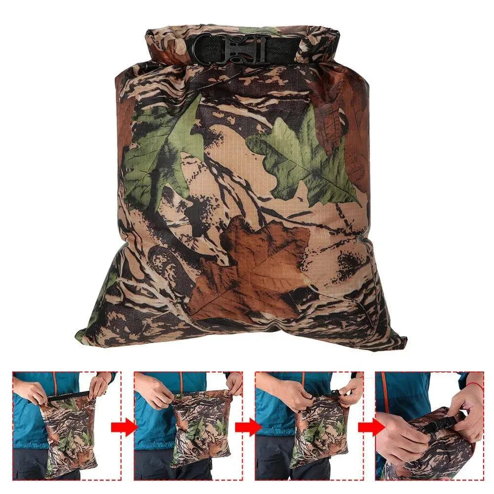 6 PCS Outdoor Waterproof Bag Dry Sack Pack for Drifting Boating Floating Kayaking Surfing Beach Rafting Swimming Sports Bags