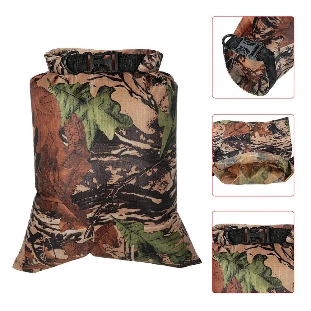 6 PCS Outdoor Waterproof Bag Dry Sack Pack for Drifting Boating Floating Kayaking Surfing Beach Rafting Swimming Sports Bags