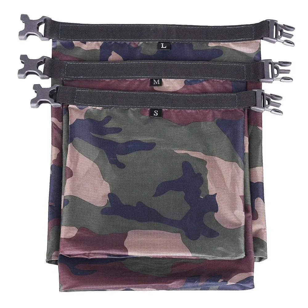 6 PCS Outdoor Waterproof Bag Dry Sack Pack for Drifting Boating Floating Kayaking Surfing Beach Rafting Swimming Sports Bags