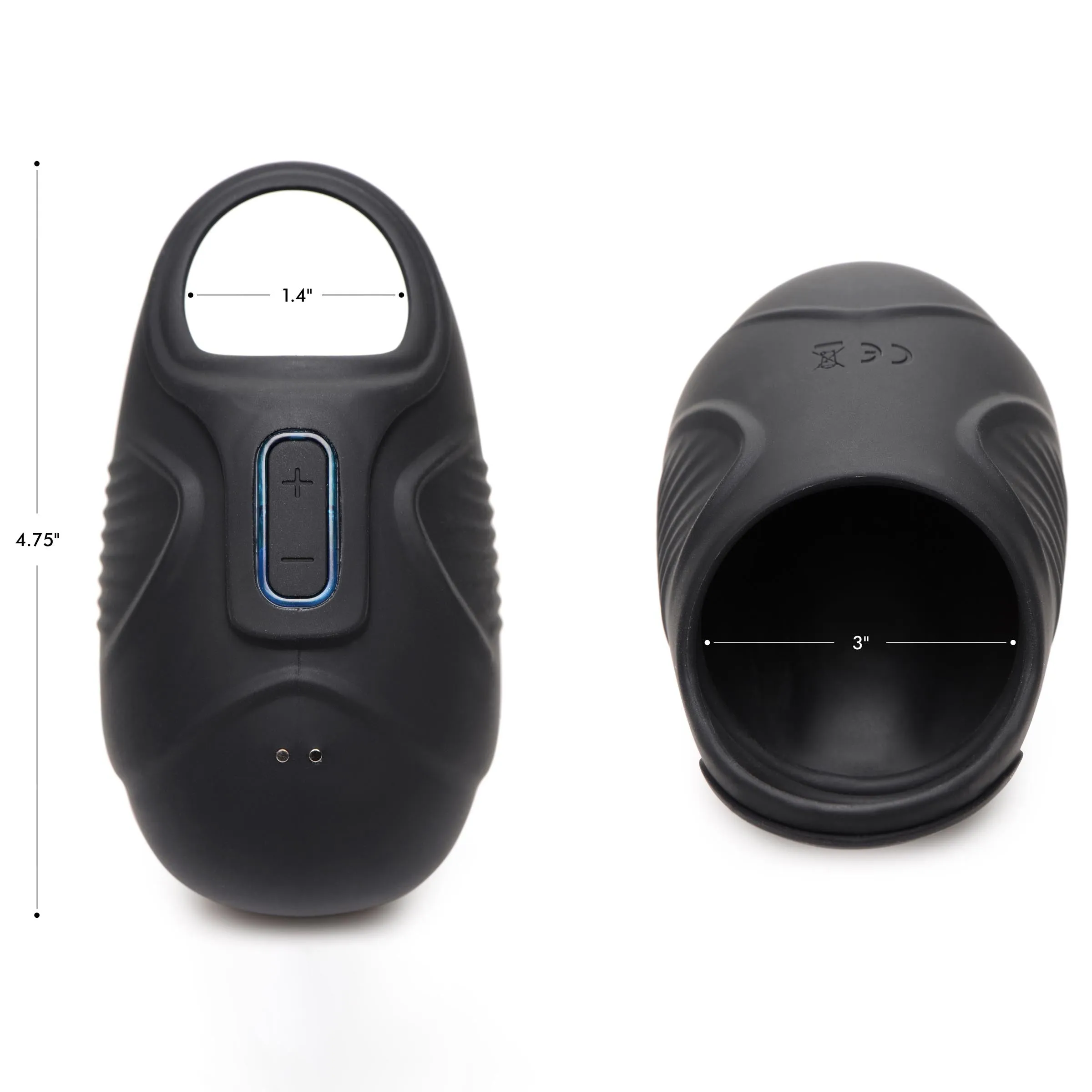 7x Vibrating Silicone Testicle Massager