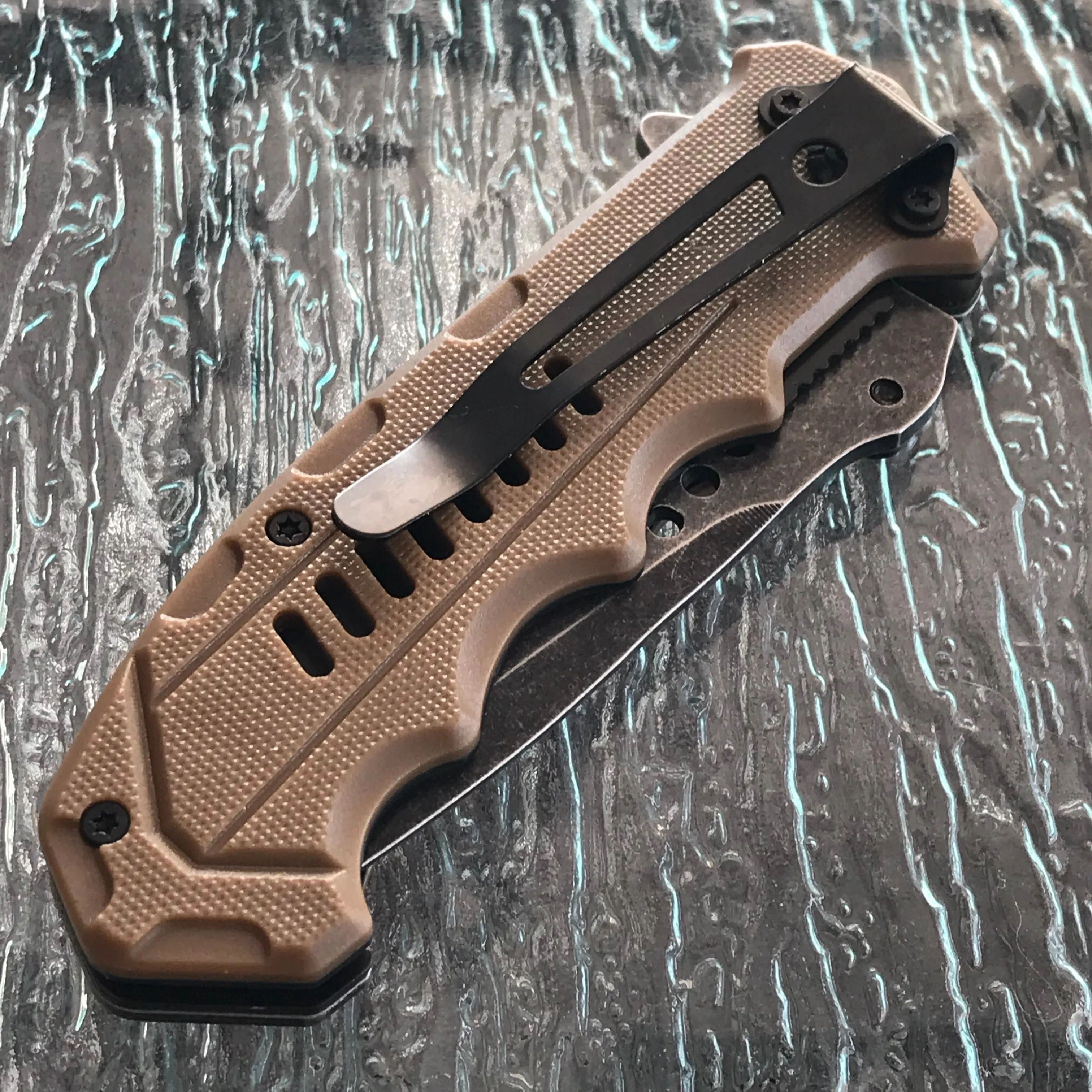 8.0” Master USA Assisted Open Tactical Pocket Knife MUA041TN