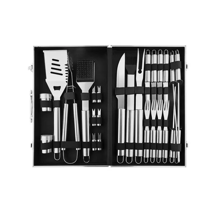 Aluminum Box Stainless Steel Grill Set