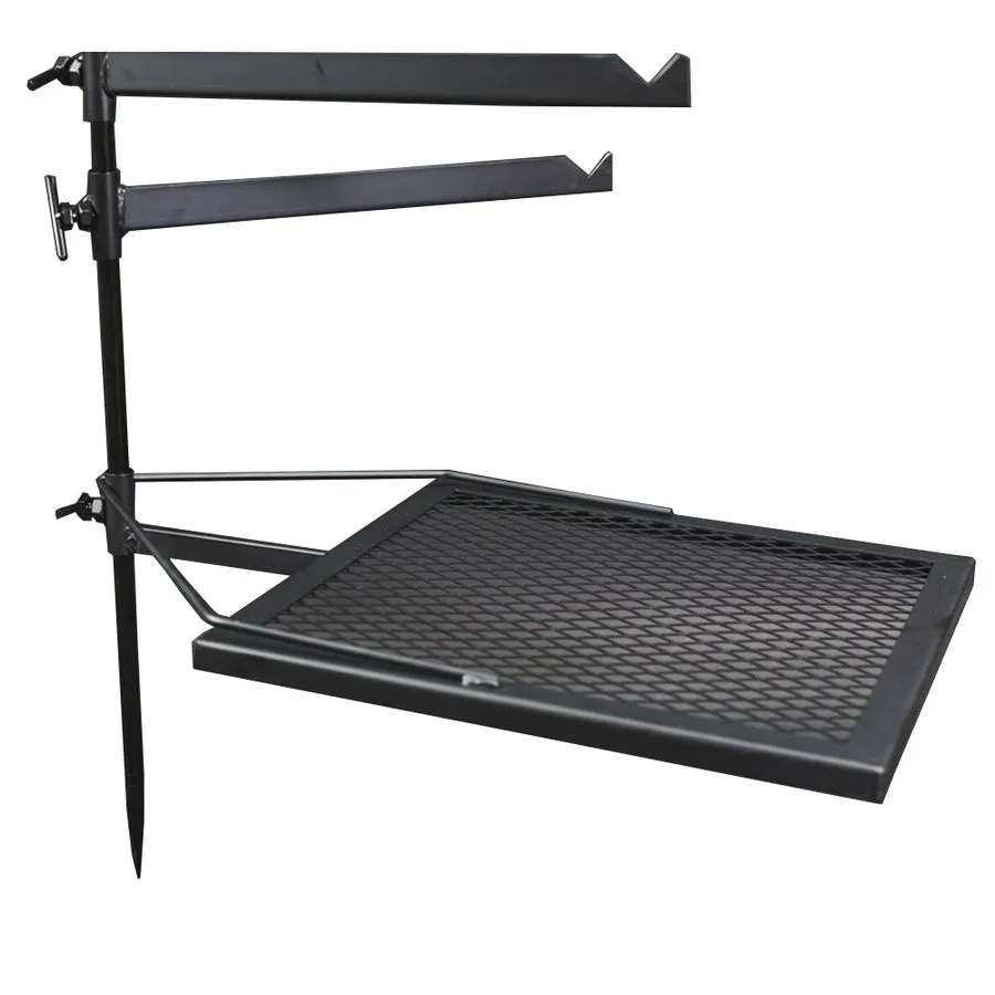 Campfire Swing Grill | Flaming Coals