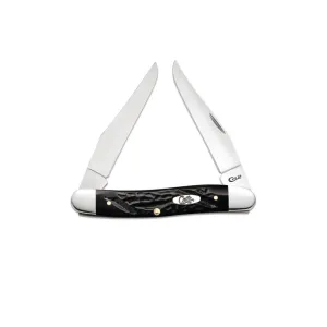 CASE KNIVES MUSKRAT ROUGH BLACK SYNTHETIC JIG