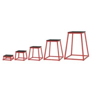 Champion Sports Plyo Box Set 13" 15" 18" 21" 24" 5/set