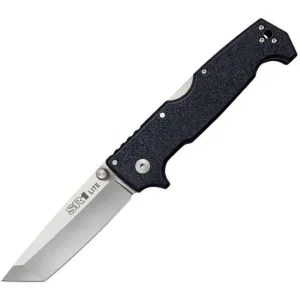 Cold Steel Folding Knife - SR1 Lite Tanto Point Blade Black Griv-Ex Handle | CS62K1A