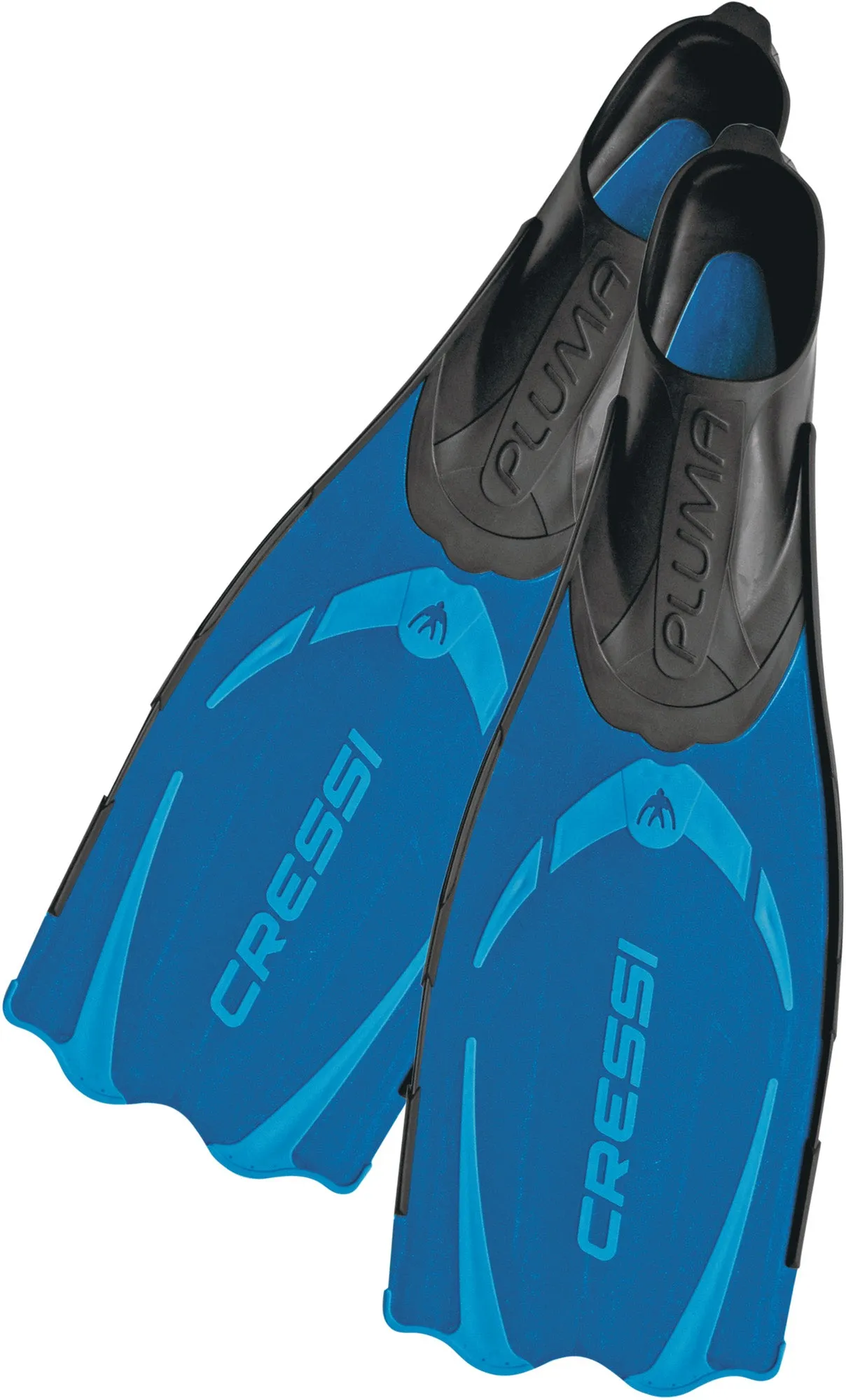 Cressi Pluma Long Blade Full Foot Snorkel Fin