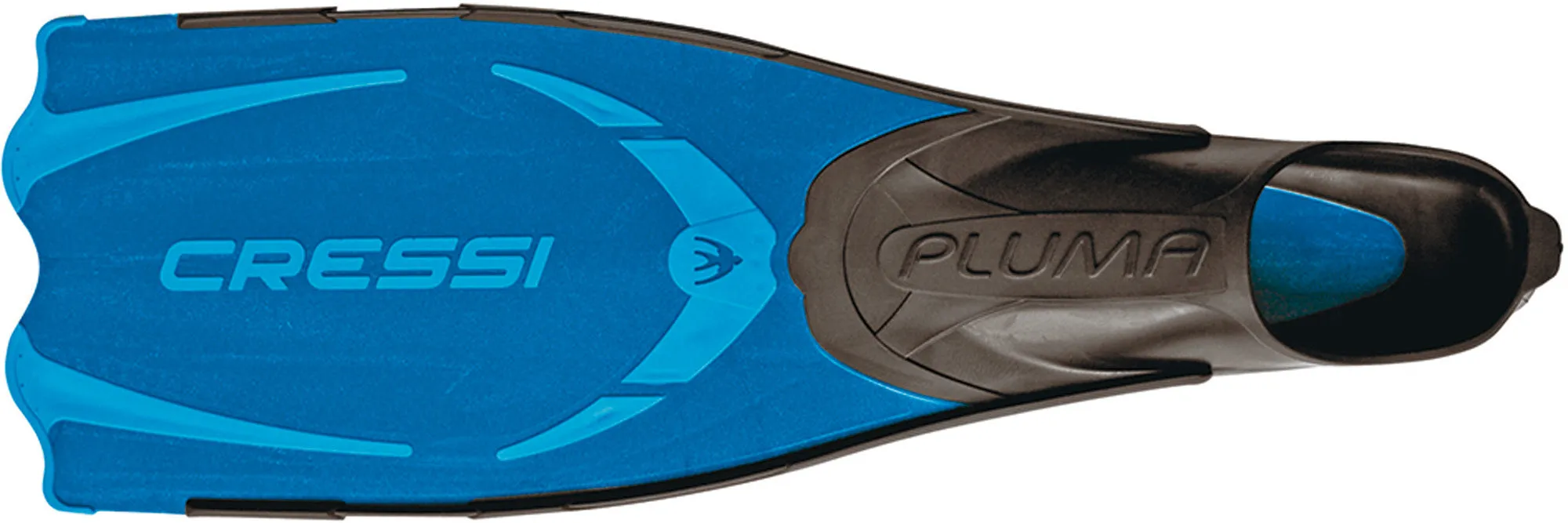 Cressi Pluma Long Blade Full Foot Snorkel Fin