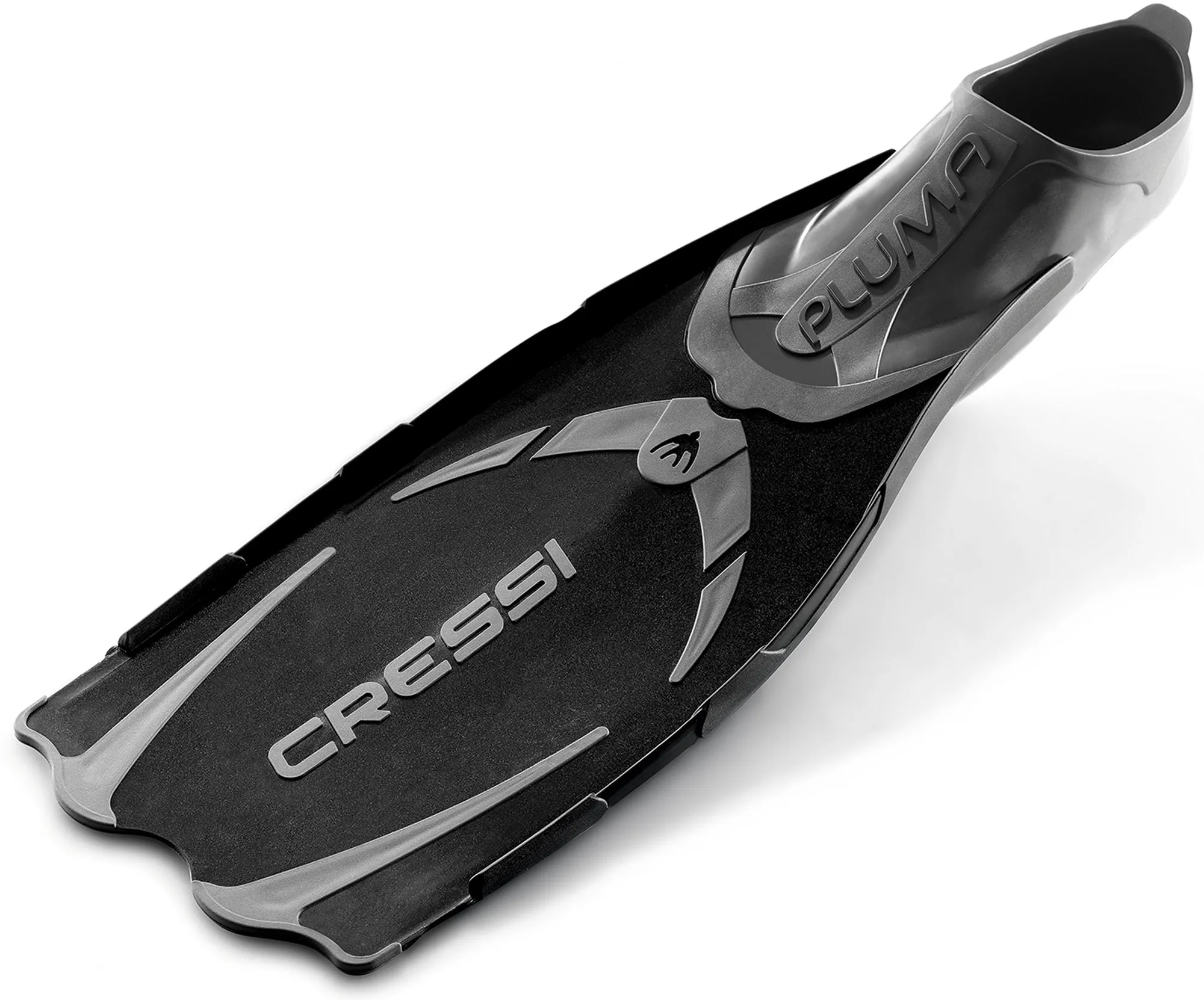 Cressi Pluma Long Blade Full Foot Snorkel Fin