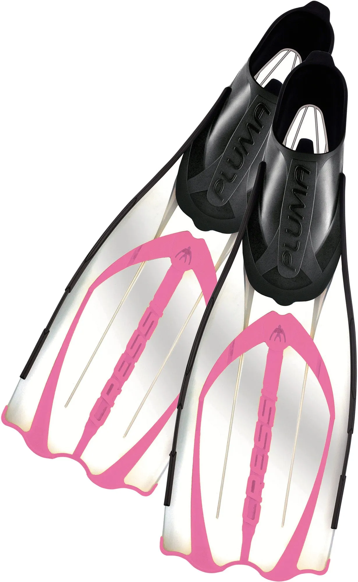 Cressi Pluma Long Blade Full Foot Snorkel Fin
