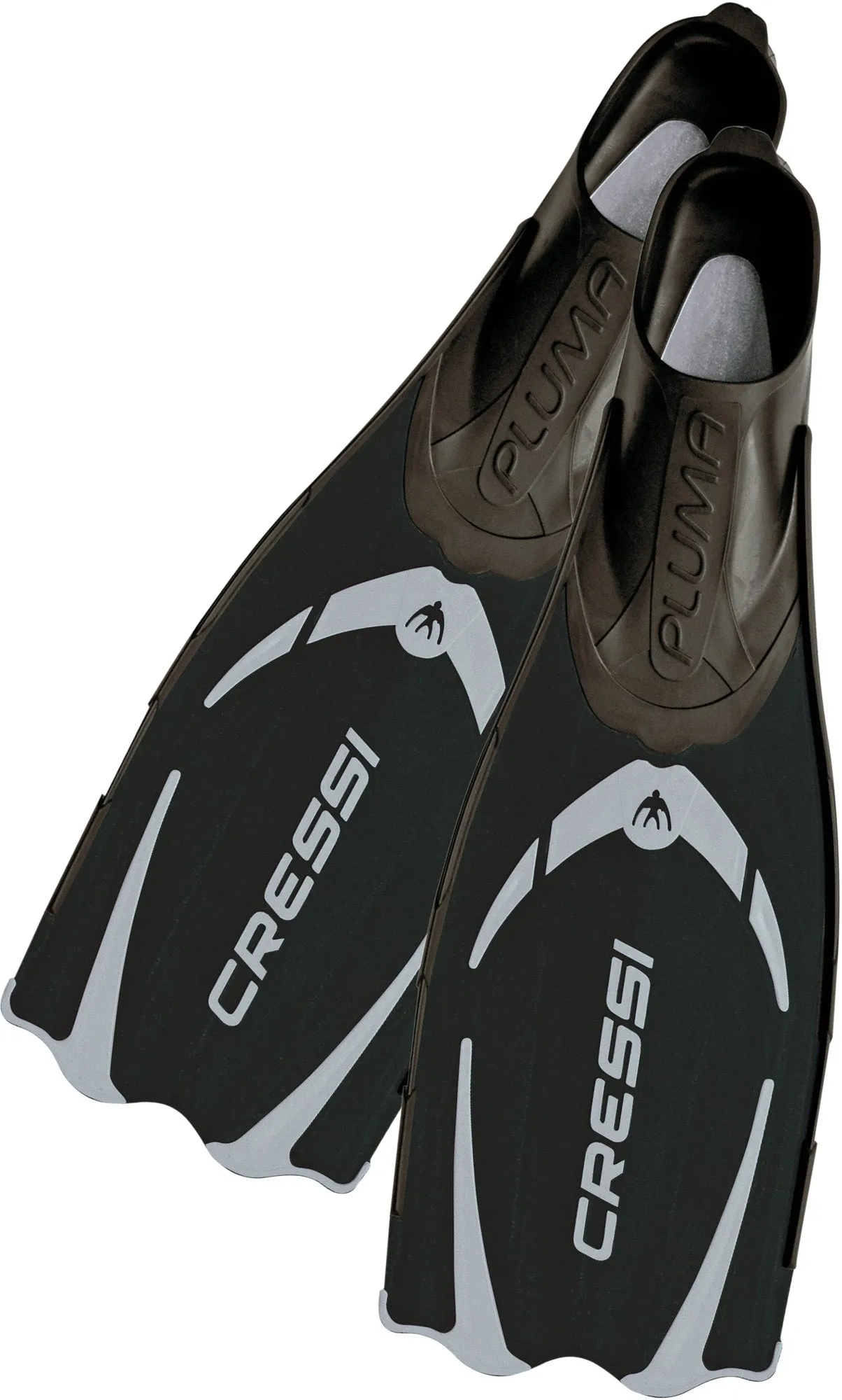 Cressi Pluma Long Blade Full Foot Snorkel Fin