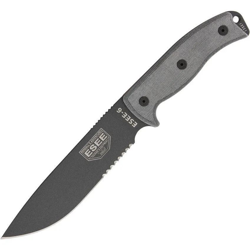 ESEE Model 6 Serrated Tactical ESEE-6-S-TG