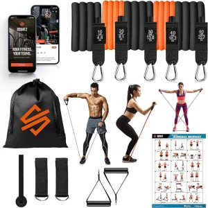 Five Pack Squatz Resistance Bands