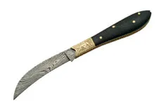Handmade Damascus Folding Pocket Knife