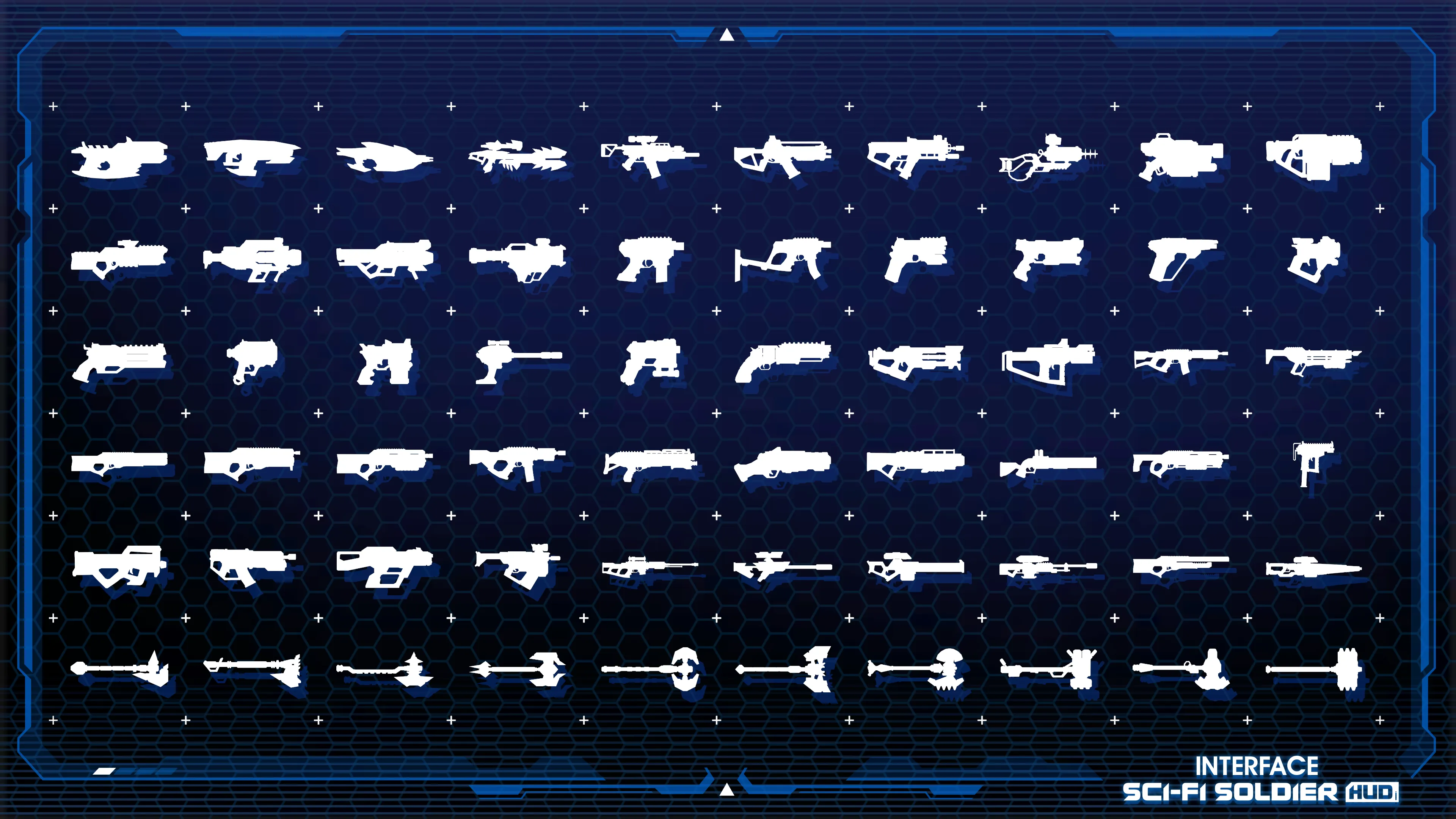 INTERFACE - Sci-Fi Soldier HUD