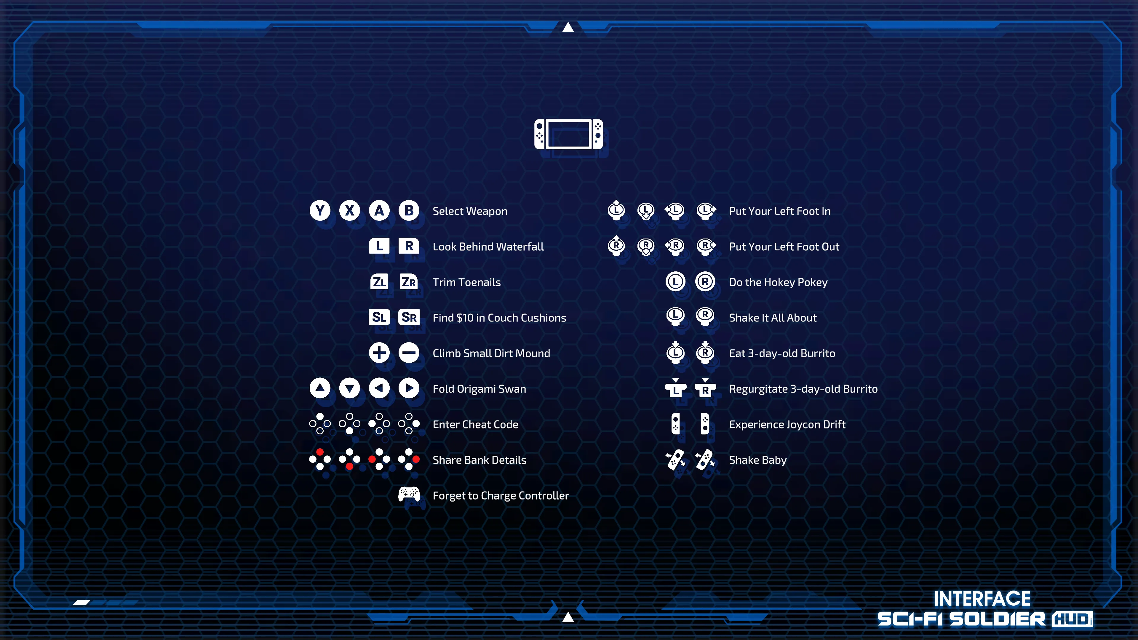 INTERFACE - Sci-Fi Soldier HUD