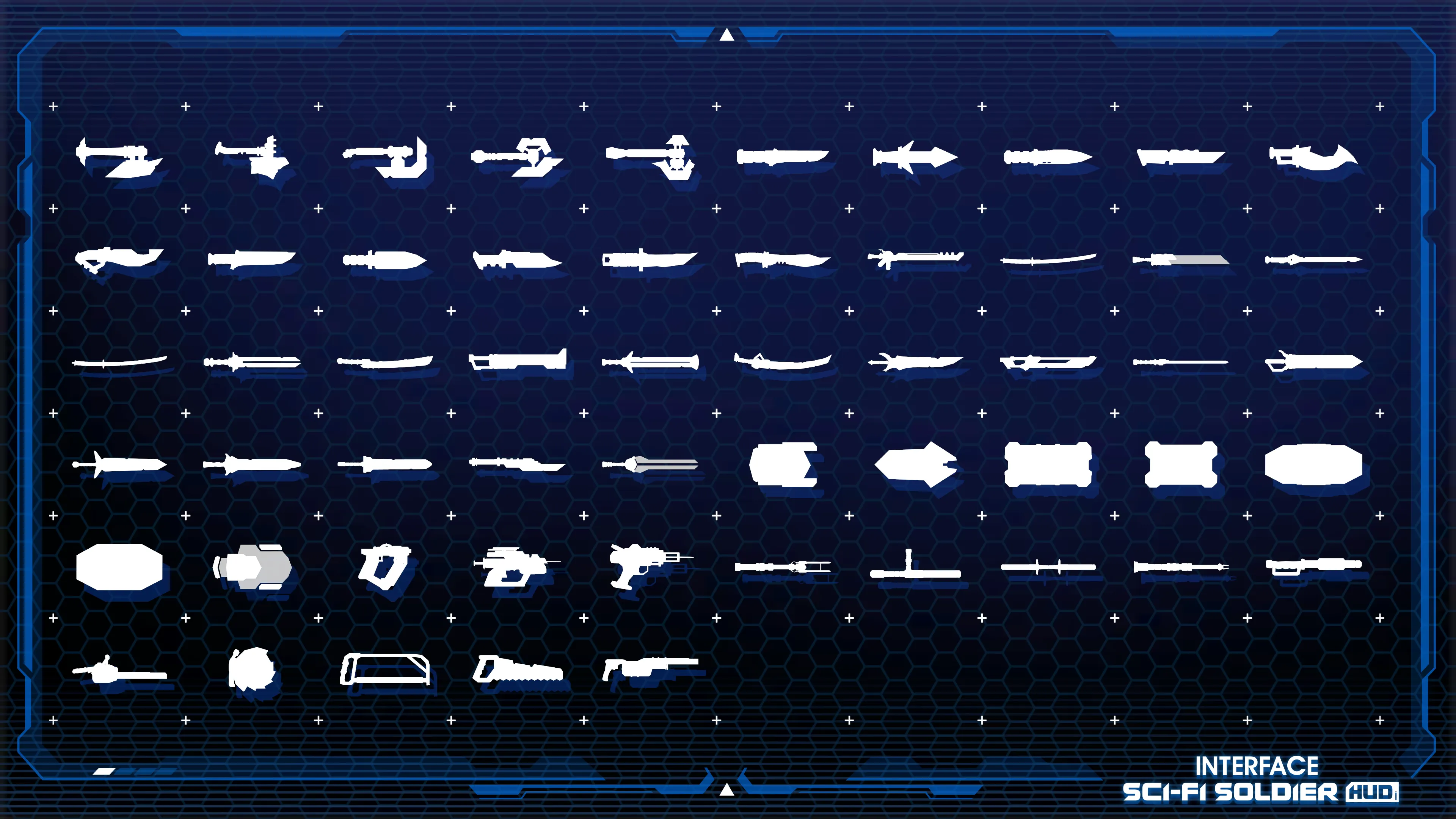 INTERFACE - Sci-Fi Soldier HUD