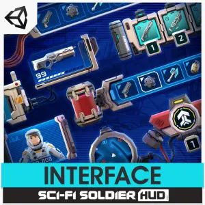 INTERFACE - Sci-Fi Soldier HUD