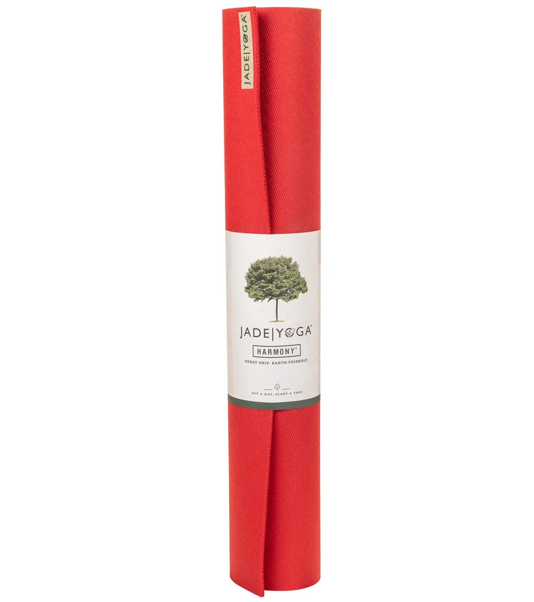 Jade Yoga Harmony Natural Rubber Yoga Mat 68" 5mm