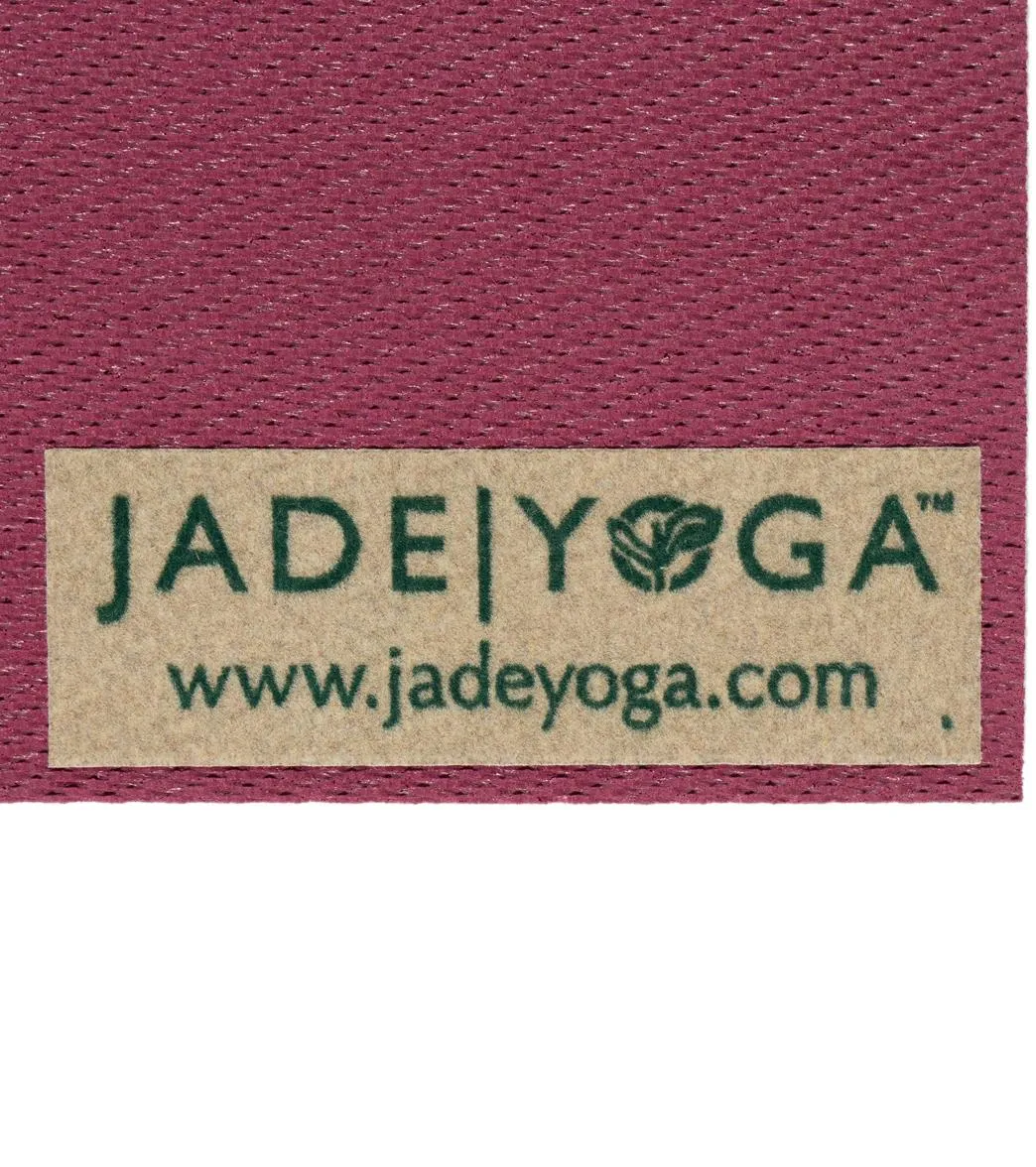 Jade Yoga Harmony Natural Rubber Yoga Mat 68" 5mm