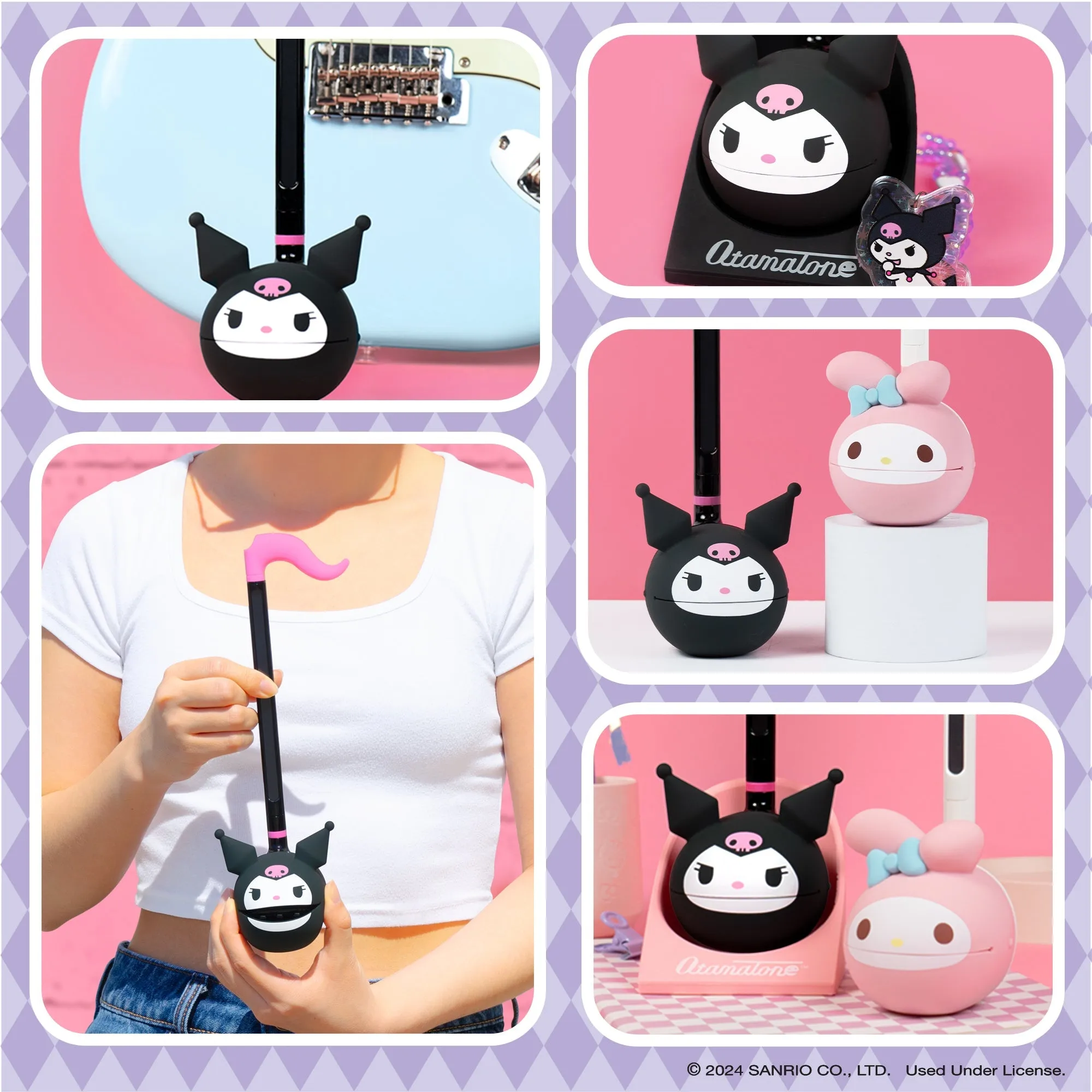 Kuromi Otamatone Musical Toy