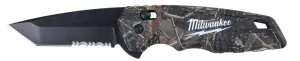Milwaukee FASTBACK Series 48-22-1535 Spring Assisted Utility Knife, 2.92 in L Blade, 0.04 in W Blade, 1-Blade :EA: QUANTITY: 1