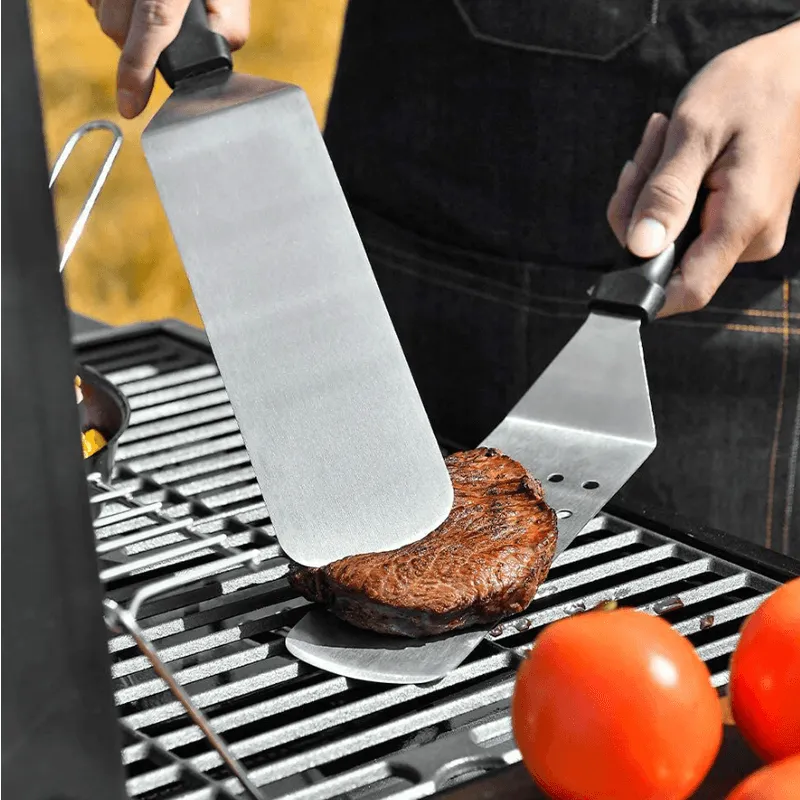 Multipiece Ergonomic Grill Accessory Set AMP-ZYCJ14