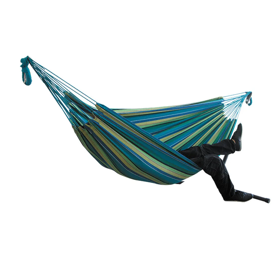 Outdoor Garden 2 Person Cotton Hammock,Ultralight Camping Hammock