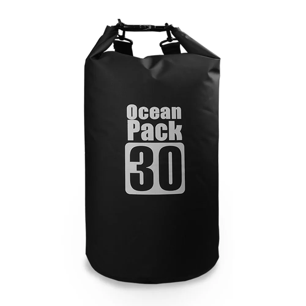 Outdoor Waterproof Dry Backpack Water Floating Bag Roll Top Sack For Kayaking Rafting Boating River Trekking Swimming Camping