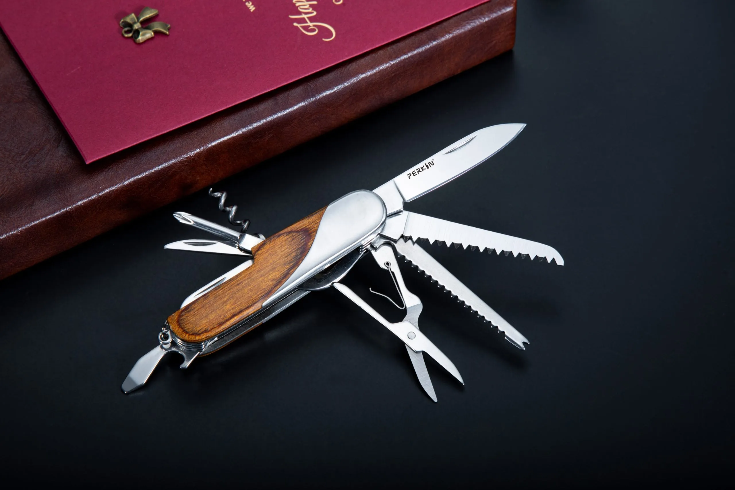 Perkin Pocket Knife Multi Tool Legal To Carry - MDF99