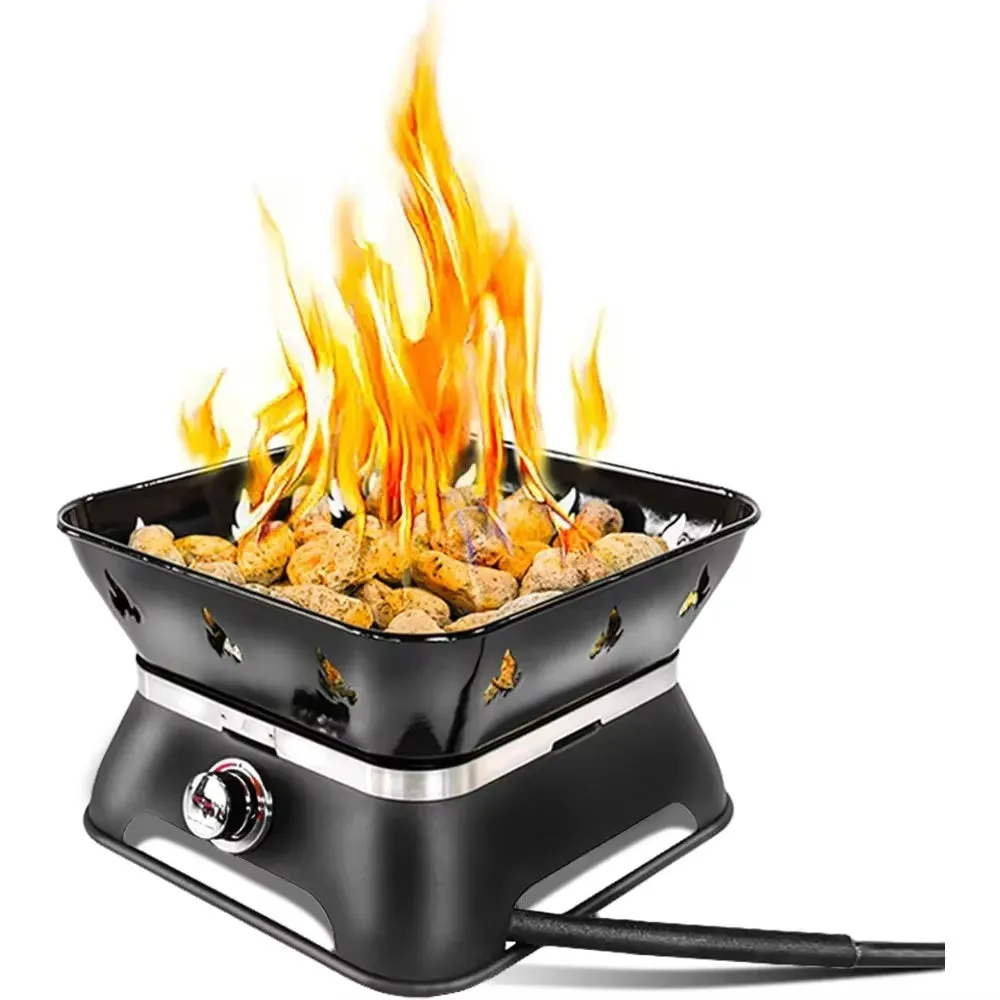 Premium Multi purpose Outdoor Heaters, Propane Gas Fire Pit for Camping with Cover, Camping Outdoor