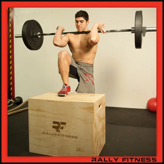 Rally Fitness® 3-in-1 Wood Plyometric Box