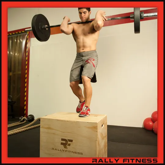 Rally Fitness® 3-in-1 Wood Plyometric Box
