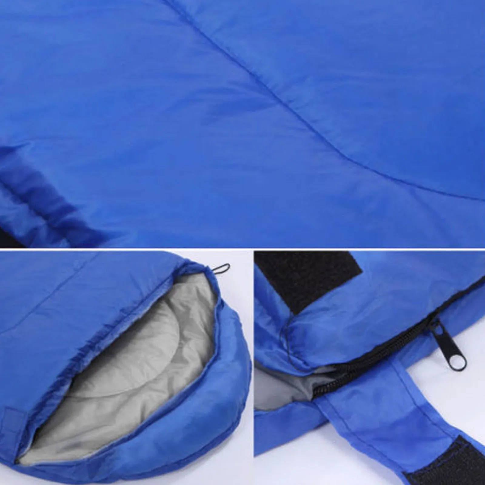 Sleeping Bag Single Outdoor Camping Compact Winter Sheet Sack Envelope Hiking