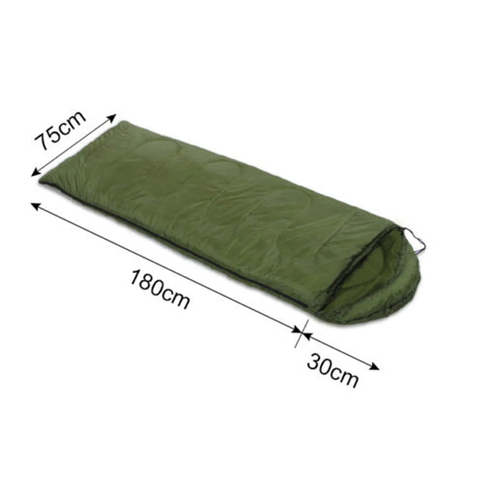 Sleeping Bag Single Outdoor Camping Compact Winter Sheet Sack Envelope Hiking
