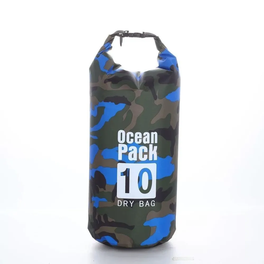 SPPHONEIX Camouflage  3L,5L,10L,20L PVC Waterproof Dry Bag Sack Floating Boating Kayaking Camping