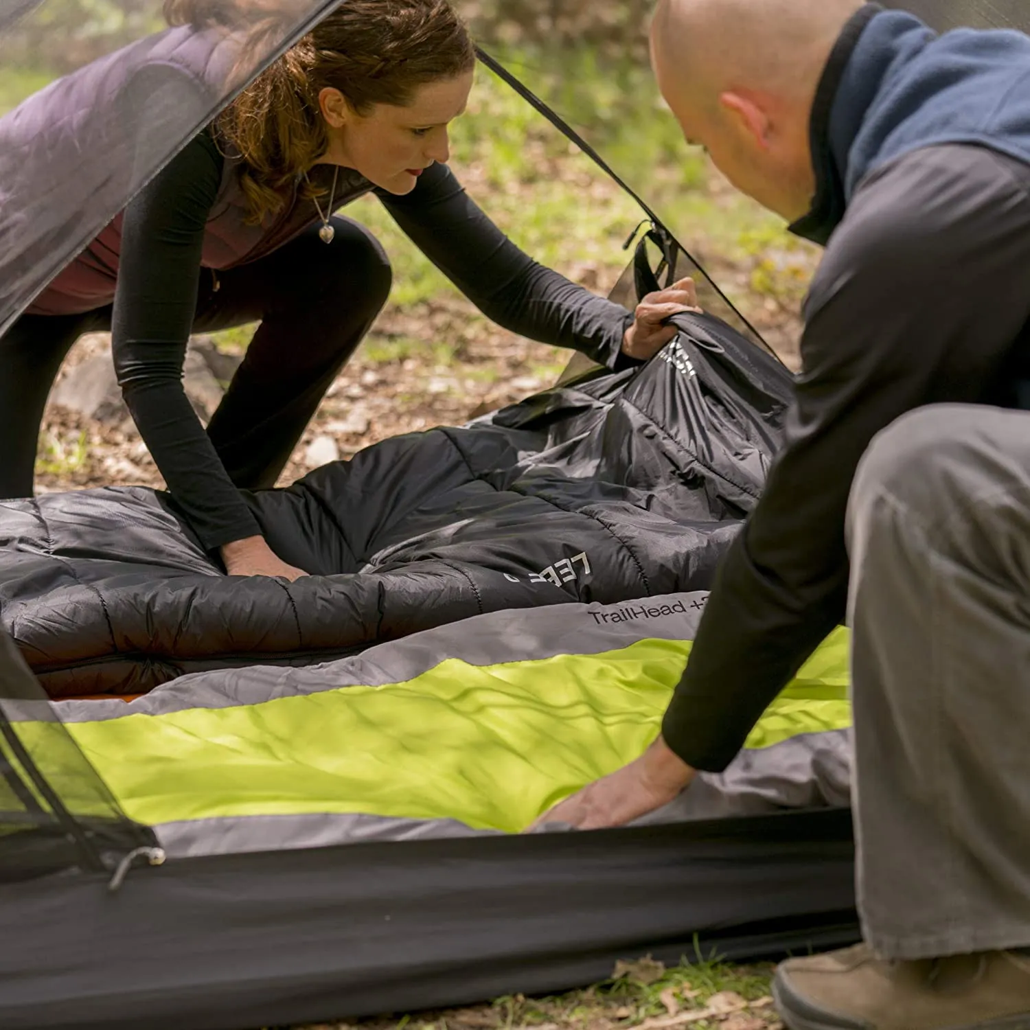 TETON Sports LEEF Ultralight Mummy Sleeping Bag Perfect for Backpacking, Hiking, and Camping; 3-4 Season Mummy Bag; Free Stuff Sack Included