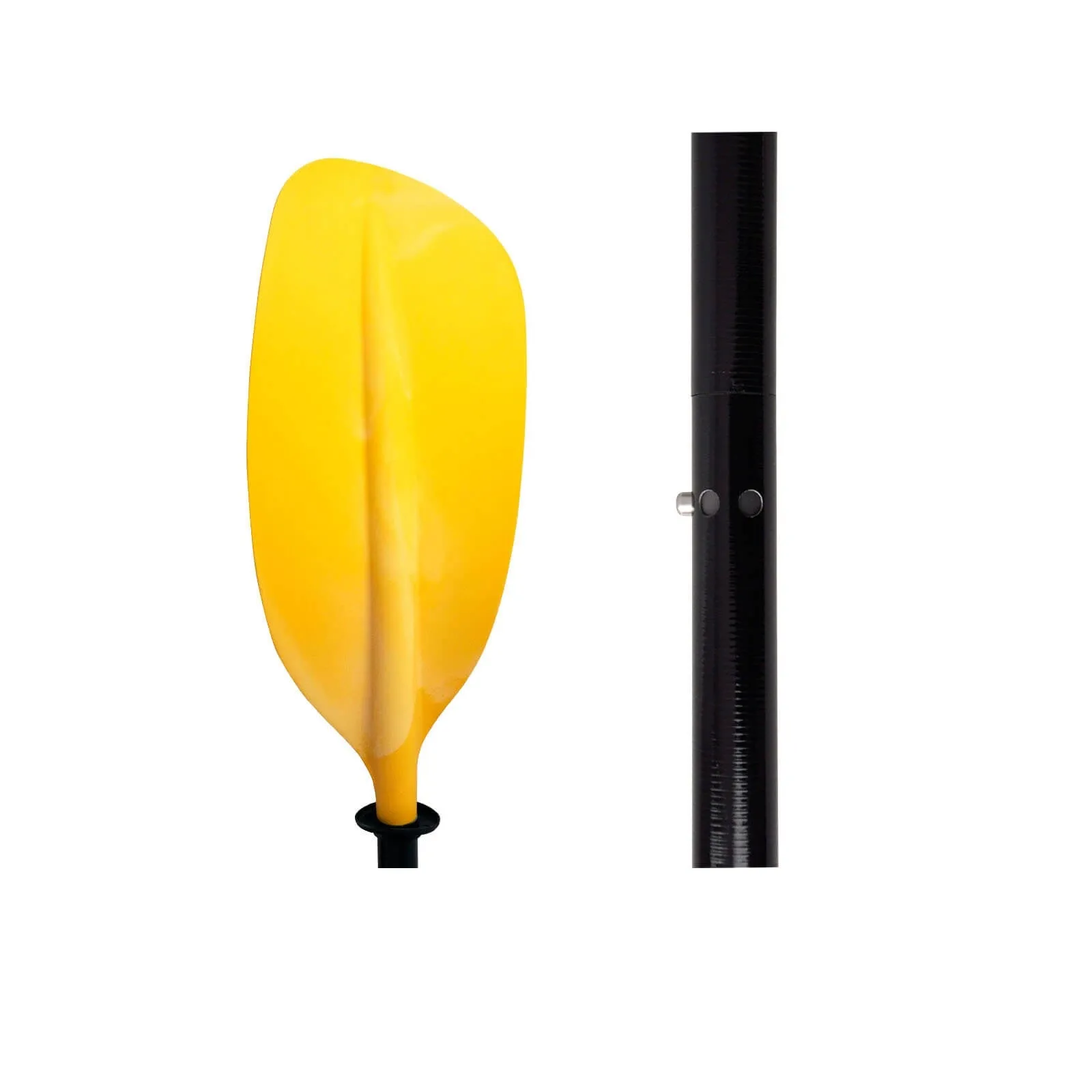Winnerwell TNY Kayak Paddle Fiberglass Shaft & Nylon Blade Mono Yellow