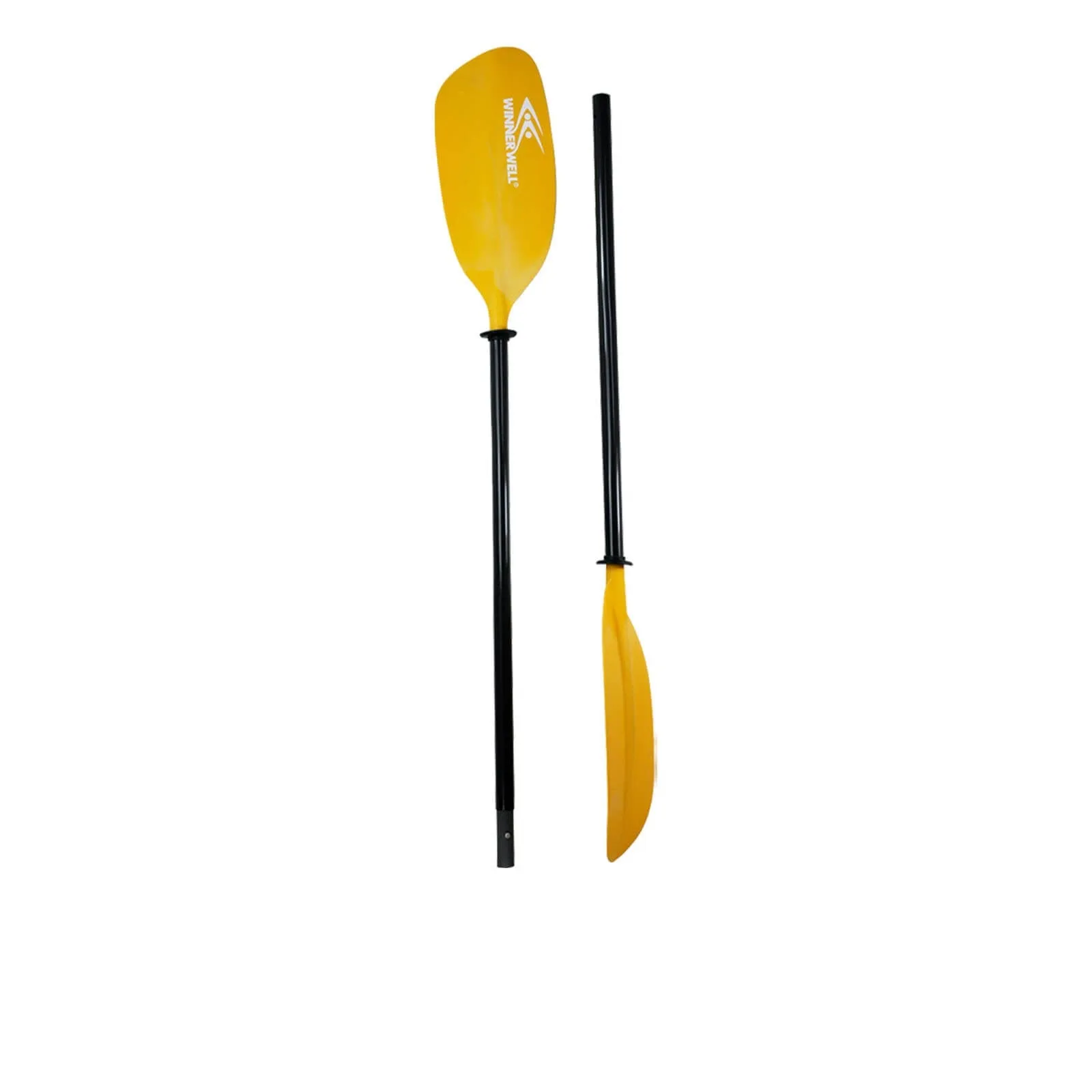 Winnerwell TNY Kayak Paddle Fiberglass Shaft & Nylon Blade Mono Yellow